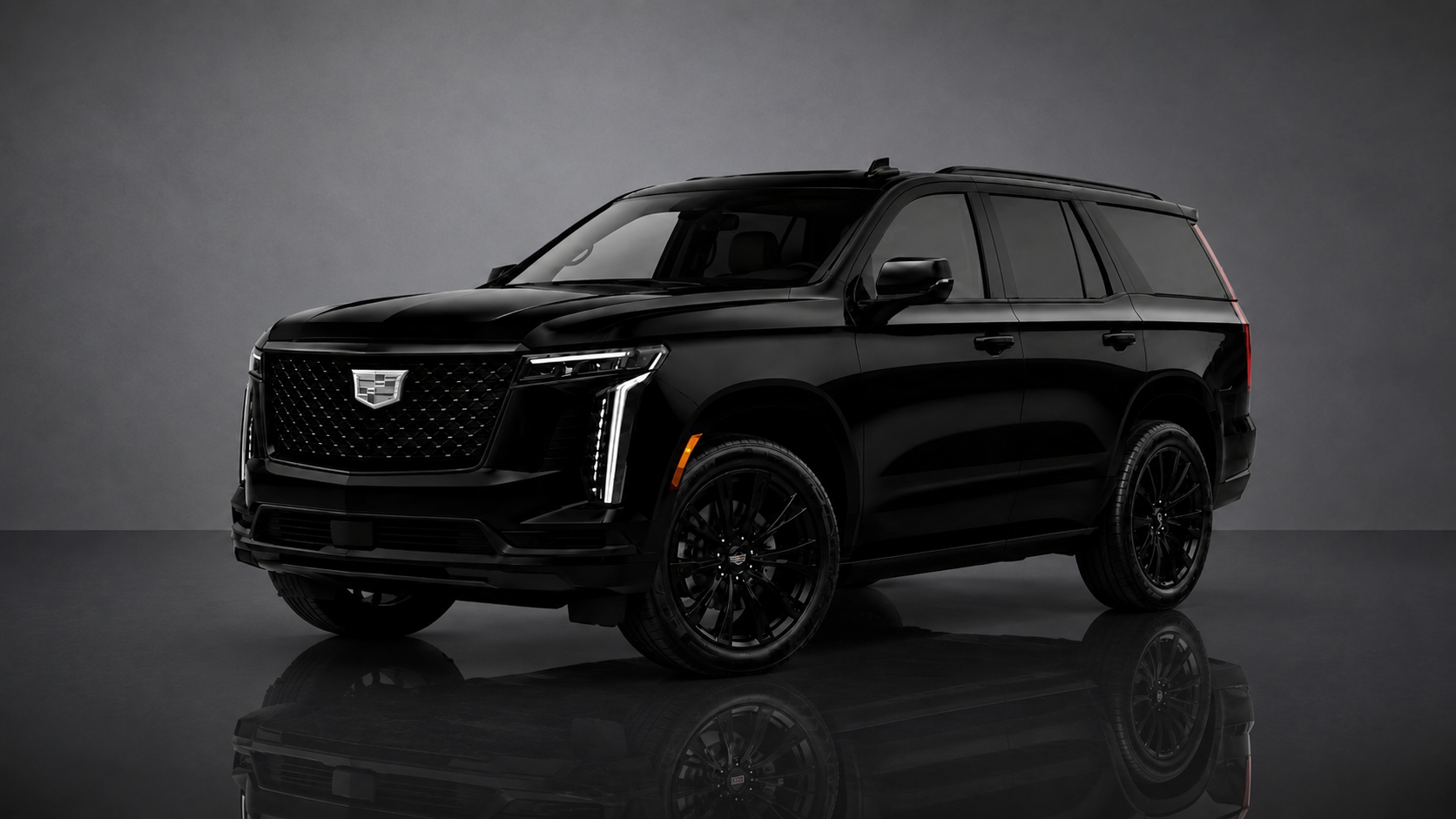 Black Cadillac Escalade luxury SUV — VIP Royal Chauffeurs, Vancouver